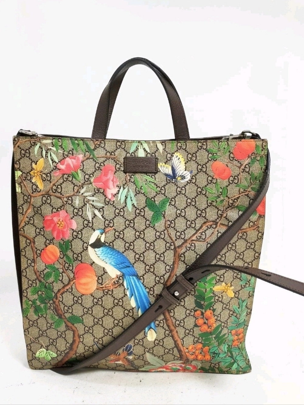 Gucci Tian Soft GG Supreme Tote - Picture 15 of 15